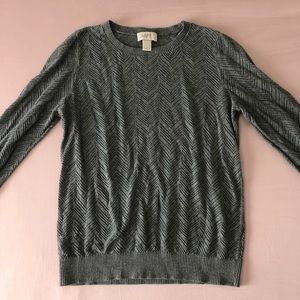 Loft Chevron Light Sweater